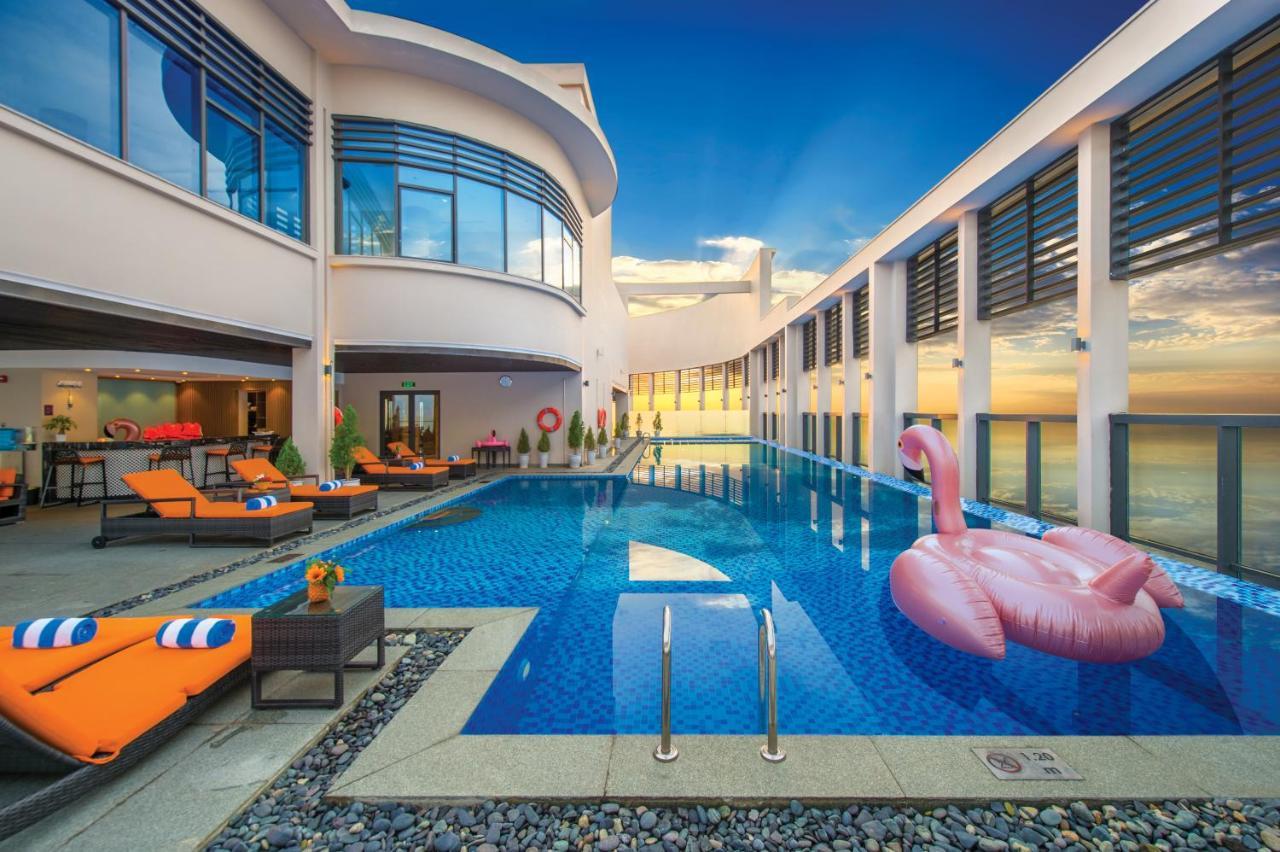 Luxury Beach Condo 5-Star, Rooftop Pool دا نانغ المظهر الخارجي الصورة