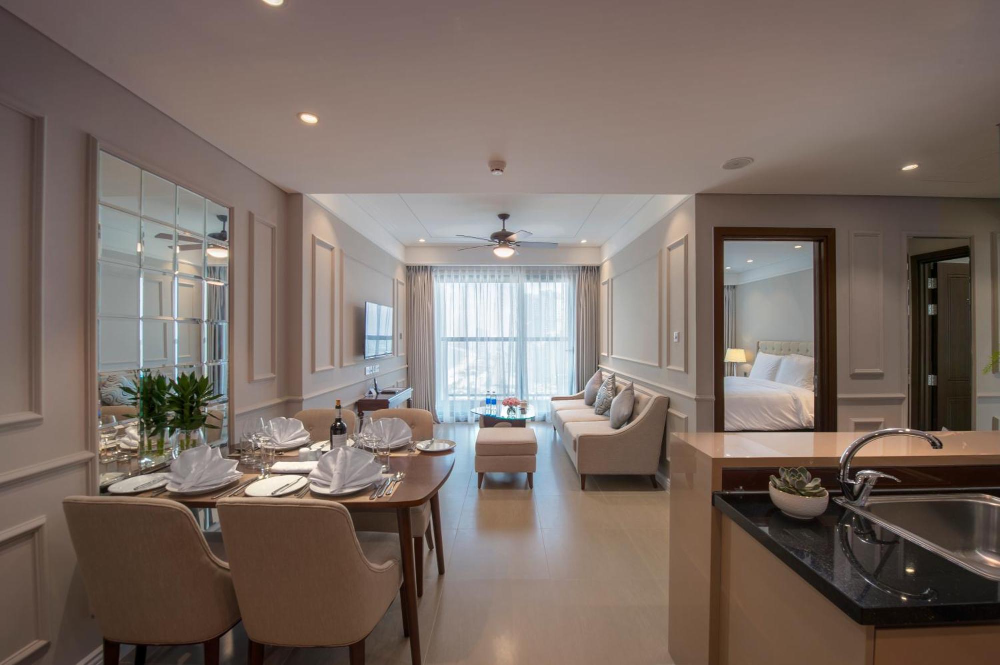 Luxury Beach Condo 5-Star, Rooftop Pool دا نانغ المظهر الخارجي الصورة
